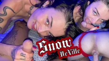 Snow Deville Loves Messy POV Sloppy Blowjobs