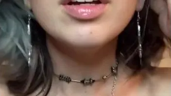 Goth Babe Masturbates Hard with Toys and Paddle