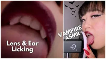 Vampire ASMR Ear Licking and Devouring