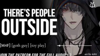 Goth Guy Rails Her at Party Audio