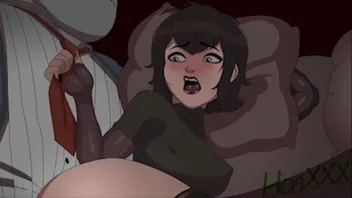 Mavis Dracula Cheats with Frankenstein