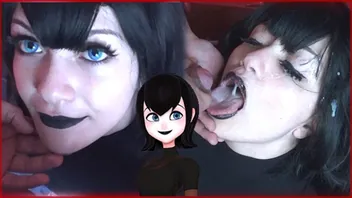 Goth Mavis Cosplay Massive Facial